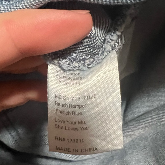 Show me your Mumu Ranch Romper​ - Picture 4 of 4